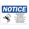 Signmission OSHA Notice Sign, 7" Height, 10" Width, Hazardous Voltage Multiple Power Sign With Symbol, Landscape OS-NS-D-710-L-13328 - alternate 1